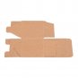 50X Brown Kraft Paper Square Wedding Favor Candy Chocolate Gift Party Supply Box