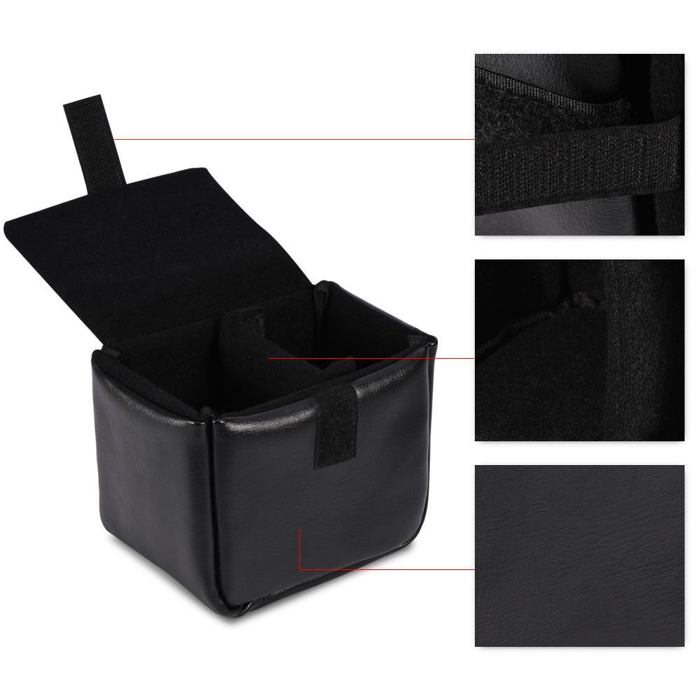 Shockproof PU Leather Insert Padded Camera Storage Bag for DSLR Camera Lens Case