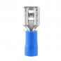 50pcs Female Spade Blade Wire Connectors Insulated Crimp Terminal 1.5-2.5mm² eml