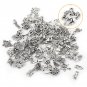 100Pcs Bulk Lots Tibetan Silver Mix Pendants Charms Bracelet Necklace Making coi