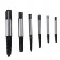 6x Steel Damaged Screw Extractor Bolt Stud Center Drill Bit Remover Easy Out coi
