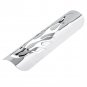 Motorcycle Flame Exhaust Pipe Heat Shield Muffler Guard Cover Silver 50mm-70mm
