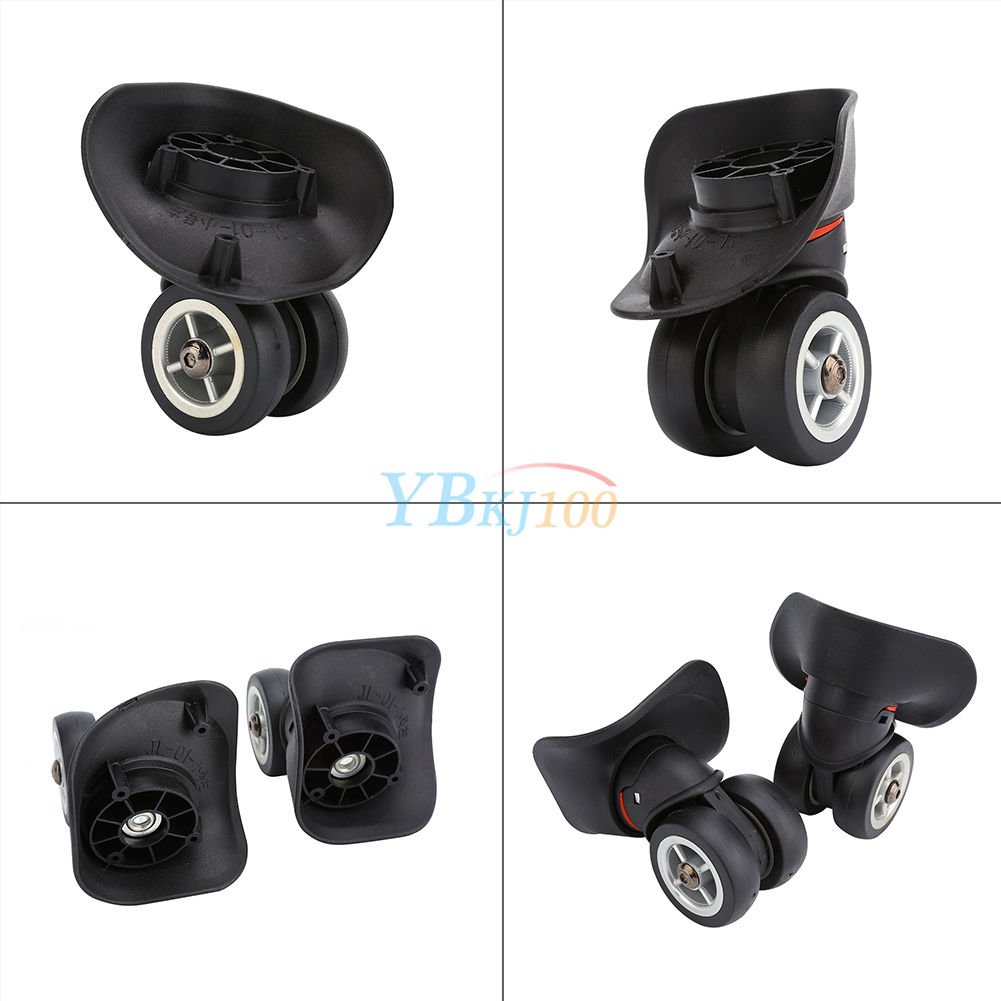 2 x Replacement Luggage Bag Wheels Universal Suitcase Spinner Wheel Repair