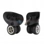 2 x Replacement Luggage Bag Wheels Universal Suitcase Spinner Wheel Repair