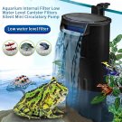 Aquarium Internal Filter Low Water Level Canister Filters Mini Circulatory Pump