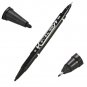 NEW 6x Dual-tip Skin Marking Pen Marker Tattoo Body Piercing Supply Black Color