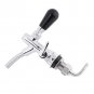 Draft Beer Faucet Flow Controller G5/8 Shank Chrome Planting for Kegerator Taps
