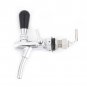 Draft Beer Faucet Flow Controller G5/8 Shank Chrome Planting for Kegerator Taps