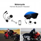 Motorcycle Motorbike Riding Helmet Bluetooth Headset Headphone Interphone Black