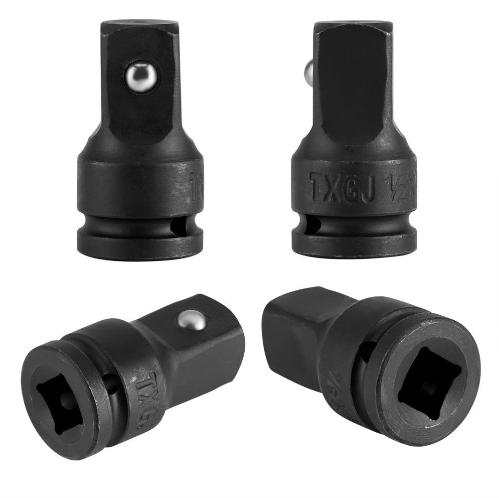 1/2 to 3/4inch Drive Socket Adapter Set Reducer Air Impact Heavy Duty Ratchet