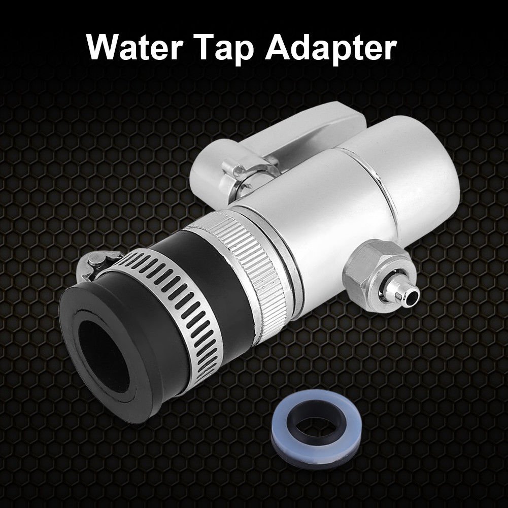 1/4inch Water Filter Faucet Tap Adapter Outlet Diverter Valve Set Metal+Plastic