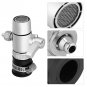 1/4inch Water Filter Faucet Tap Adapter Outlet Diverter Valve Set Metal+Plastic