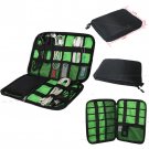 Portable Electronic Accessories Cable USB Drive Organizer Bag Insert Case Black