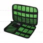 Portable Electronic Accessories Cable USB Drive Organizer Bag Insert Case Black
