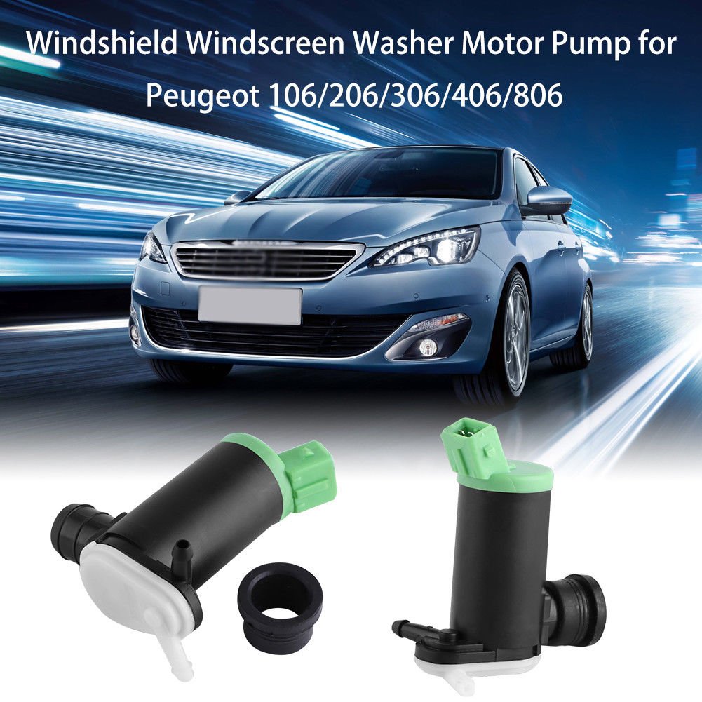 Auto Car Windscreen Wiper Washer Motor Pump Set for Peugeot 106 206 306 406 806