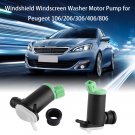 Auto Car Windscreen Wiper Washer Motor Pump Set for Peugeot 106 206 306 406 806