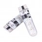 4x Packed T10 SMD 5050 Auto Car RGB Lights LED Bulbs with Remote Control New EL