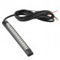 Motorcycle Flexible 17 LED Strip Yellow White Turn Signal Brake Light Indicator