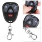4X 433MHz Mini Wireless Remote Control Key Fob 4 Button Home Security Alarm Tool