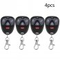 4X 433MHz Mini Wireless Remote Control Key Fob 4 Button Home Security Alarm Tool