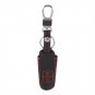 2 Buttons PU Leather Key Case Cover Fob Chain Accessories for Mazda 2 3 CX5