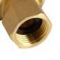 G1/2 Brass Garden Irrigation 2 Way Adapter Splitter Hose Pipe Tap Connector