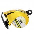 12V 510HZ Universal Loud Electric Snail Horn Motorcycle Car Loudspeaker Gold