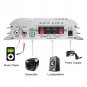 Mini Aluminum Auto Car Home HiFi Stereo Audio Amplifier Super Bass AMP MP3
