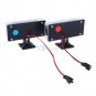 2Pcs New 22 LED Emergency Strobe Warning Flashing Grill Light Red / Blue