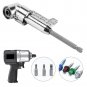Adjustable 105 Degree Right Angle Driver Screwdriver 1/4 Hex Shank Drill Bits