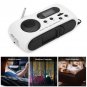 Multifunction Solar Powered LED Flashlight FM/AM Radio Emergency Phone Charger