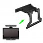 Lightweight Safe TV Clip Mount Stand Holder for Xbox 360 Kinect Sensor Black
