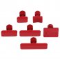6Pcs Red Car Auto Body Dents Removal Pulling Tabs Paintless Dent Repair Tools