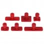 6Pcs Red Car Auto Body Dents Removal Pulling Tabs Paintless Dent Repair Tools