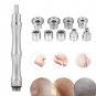 3 Wands 9 Tips Cotton Filter Diamond Dermabrasion Microdermabrasion Replacements
