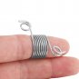 Practical Yarn Spring Guide Metal Braided Knuckle Assistant Knitting Thimble coi