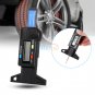 Car Digital Tyre Tire Tread Depth Gauge Measurer Tool Caliper LCD Display Black