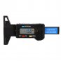 Car Digital Tyre Tire Tread Depth Gauge Measurer Tool Caliper LCD Display Black