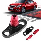 Car Fuel Rail Pressure Regulator Adapter Kit with Fittings for Toyota Nissan