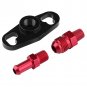 Car Fuel Rail Pressure Regulator Adapter Kit with Fittings for Toyota Nissan