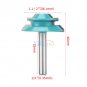 1/4" Shank 45 Degree Lock Miter Router Bit Tenon Cutter 1-1/2" Diameter Tool coi