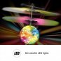 Mini Flash Flying Ball Infrared Induction Colorful LED Disco RC Helicopter Kid