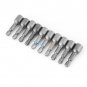 10Pc Set Impact Metric Hex Socket Magnetic Nut Driver Drill Bits 1/4" Shank 42mm