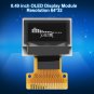 0.49" OLED Display Module 64x32 White Screen I2C IIC for Arduino Hot