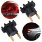 a Pair Auto Car Headlight Bulb Holders Metal Clip for Mazda 3 5 Kawasaki Aprilia