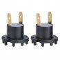 a Pair Auto Car Headlight Bulb Holders Metal Clip for Mazda 3 5 Kawasaki Aprilia