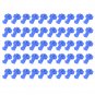 50pcs Blue Scotch Lock Quick Splice 18-14AWG Wire Connector Terminal Crimp Set