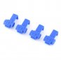 50pcs Blue Scotch Lock Quick Splice 18-14AWG Wire Connector Terminal Crimp Set