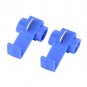 50pcs Blue Scotch Lock Quick Splice 18-14AWG Wire Connector Terminal Crimp Set