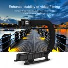 Universal C Shaped Video Bracket Holder Handheld Stabilizer Grip for Smartphone